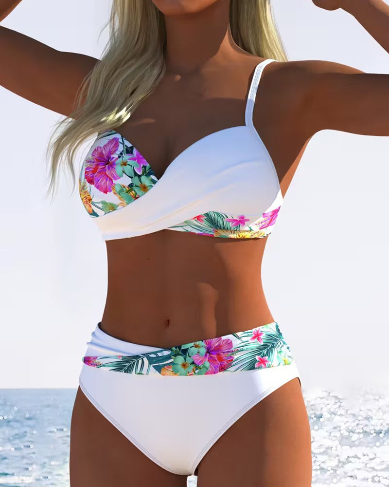 Ladina - Bikini-Bralette im Kontrast