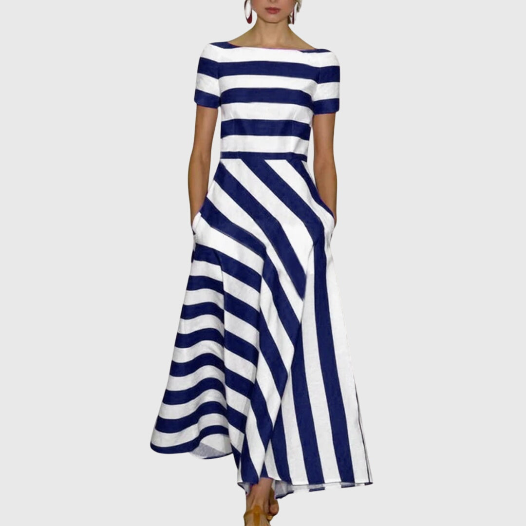 Christa - Gestreiftes Kleid