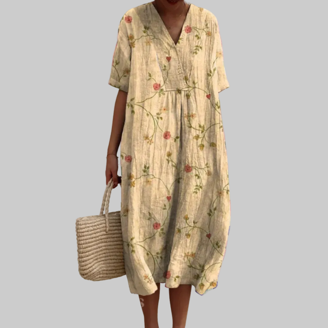 Elayne - Florales Sommerkleid
