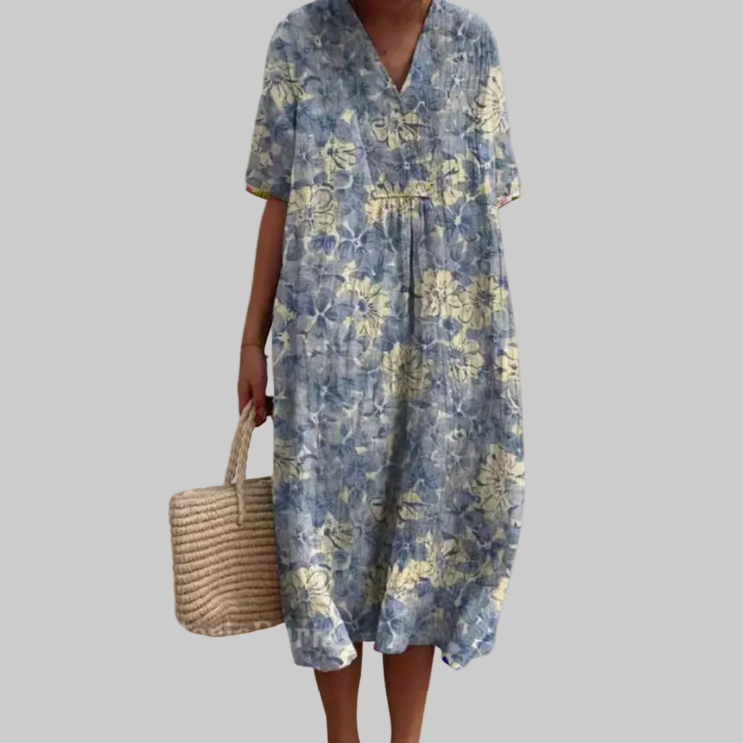 Elayne - Florales Sommerkleid
