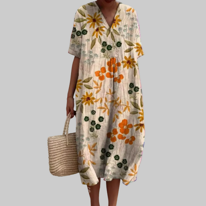 Elayne - Florales Sommerkleid
