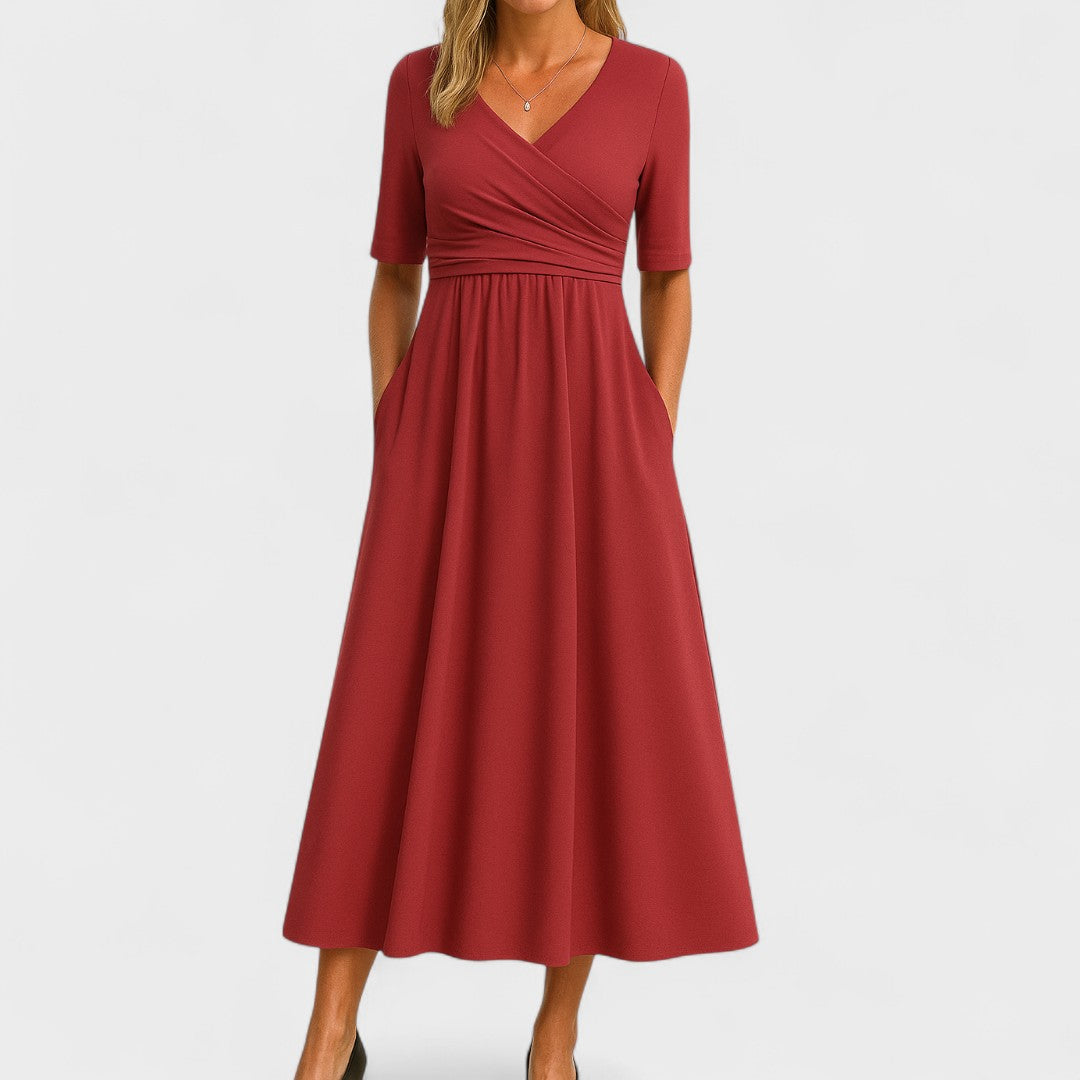 Diane - Elegantes Midi-Kleid