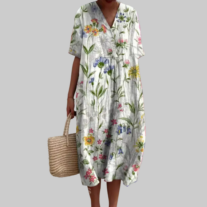 Elayne - Florales Sommerkleid