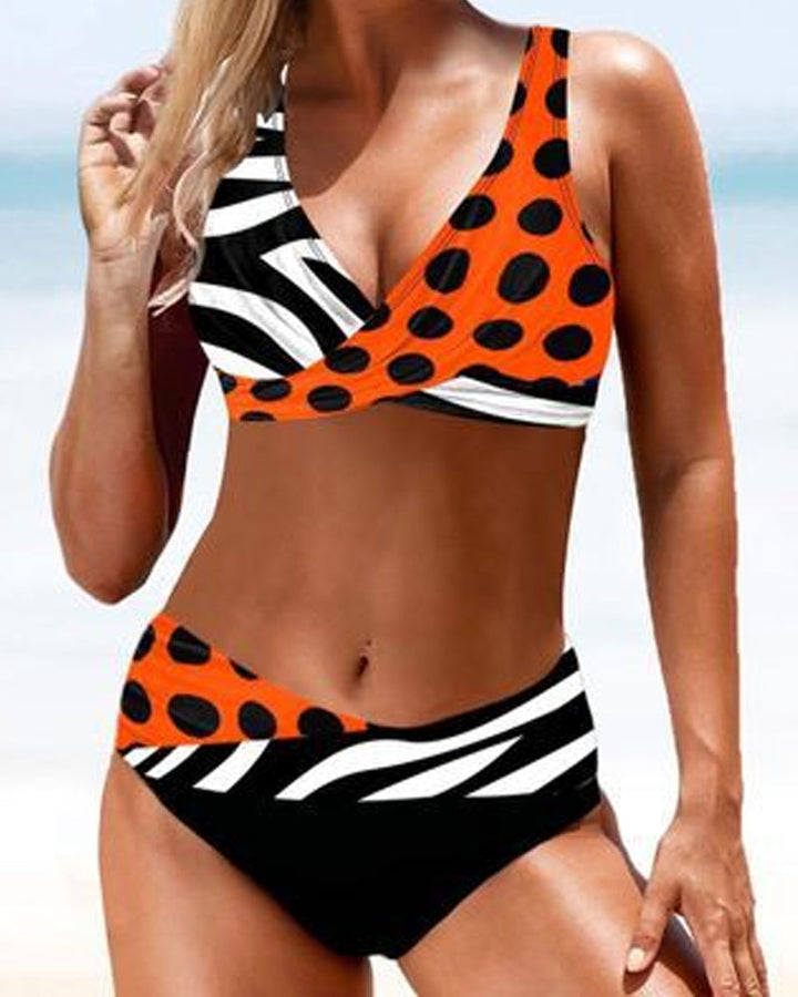 Eva - Farbenfroher Bikini