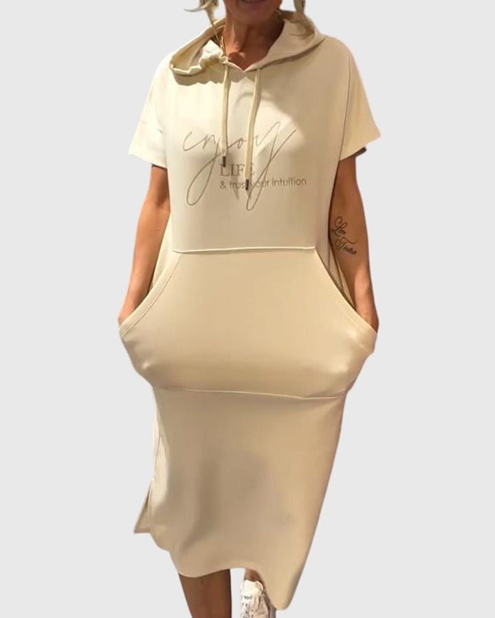 Beverly - Lässiges Hoodie-Kleid