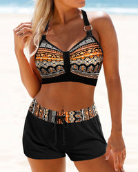 Maryan - Bikini mit geometrischem Muster