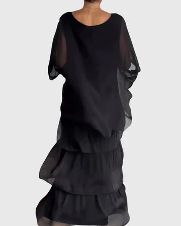 Carmel - Elegantes Fliessendes Maxikleid