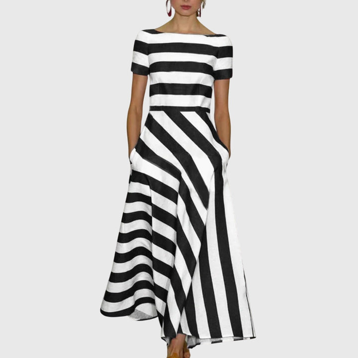 Christa - Gestreiftes Kleid