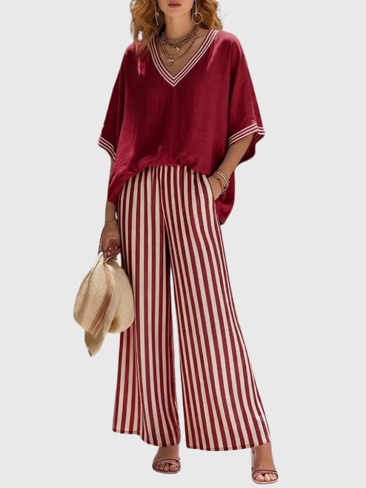 Mae | Elegantes Leinen-Set