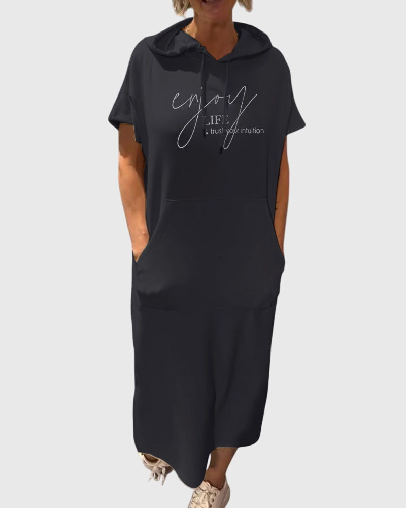 Beverly - Lässiges Hoodie-Kleid