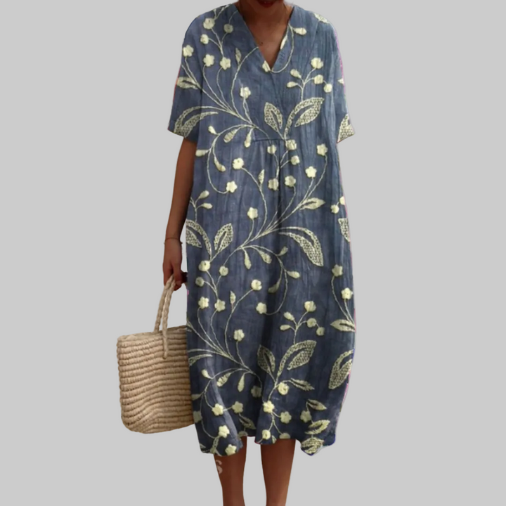 Elayne - Florales Sommerkleid
