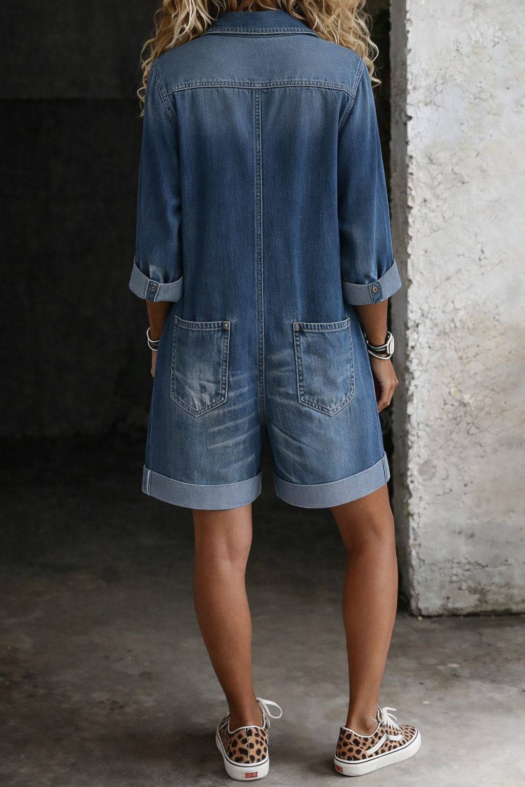 Nora - Denim Overall