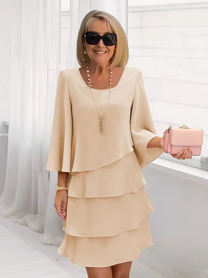 Catherine - Elegantes Kleid mit Volants