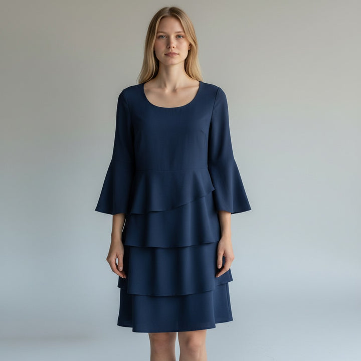 Catherine | Elegantes Kleid mit Volants