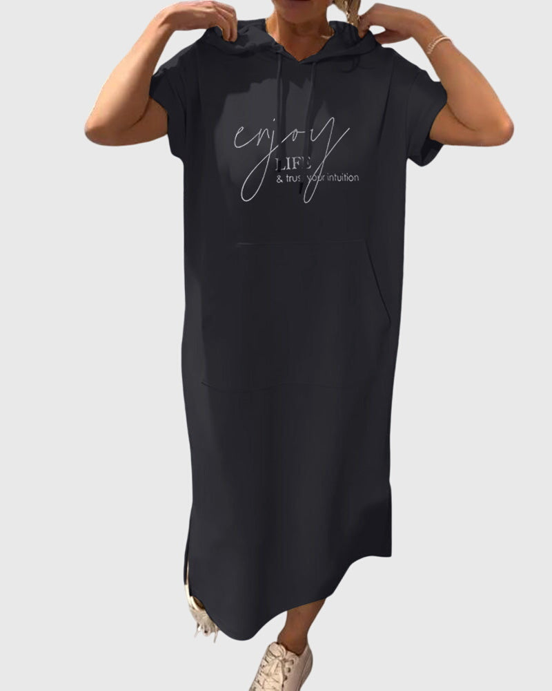 Beverly - Lässiges Hoodie-Kleid