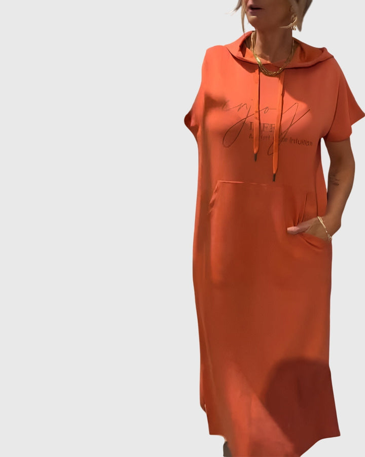 Beverly - Lässiges Hoodie-Kleid