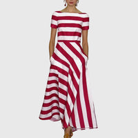 Christa | Gestreiftes Kleid