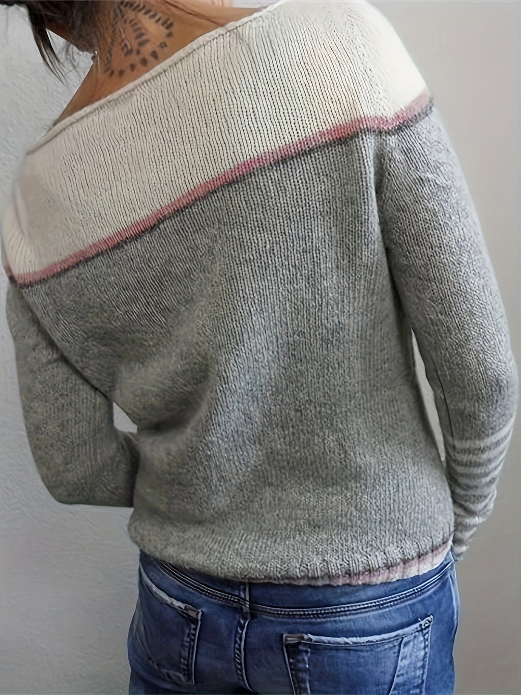 Merla | Damen Pullover mit Streifenmuster
